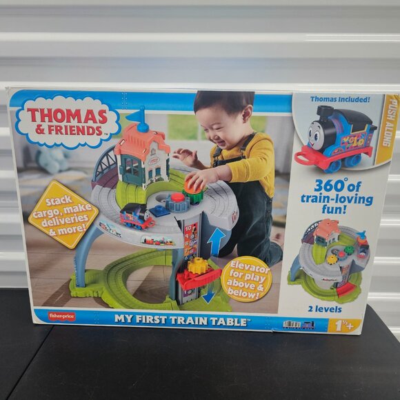 Thomas & Friends My First Train Table Toddler Toy w/ Track Fine Motor Activities - Picture 5 of 9